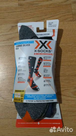 Термоноски X-Bionic X-Socks carve silver 4.0