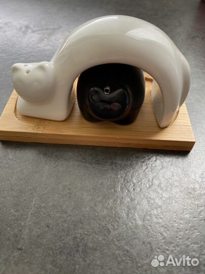 Набор для специй, котики. Новый