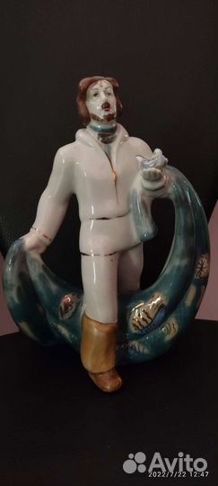 Фарфор рыбачок СССР