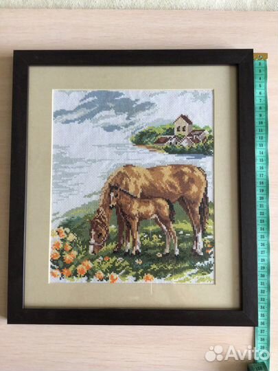 Вышивка крестом готовые работы