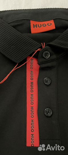 Поло с длинным рукавом Hugo Boss