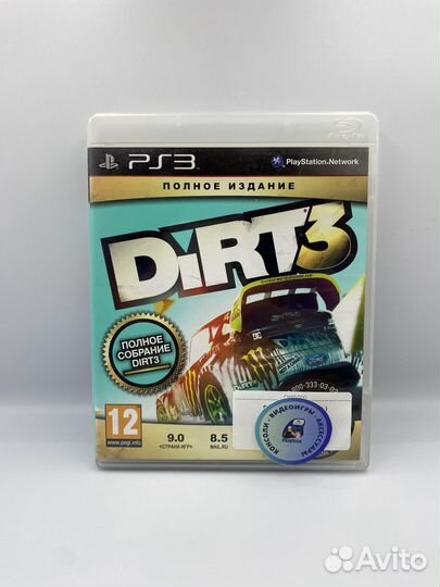 DiRT 3 PS3 (б/у, англ.)