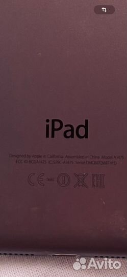 Планшет apple iPad