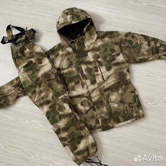 Костюм демисезонный Горка-5 Мох, на флисе