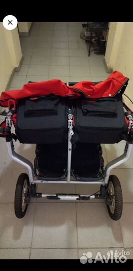 Коляска для двойни tfk