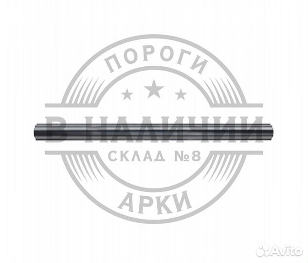 Ремонтный порог правый Subaru Impreza 2