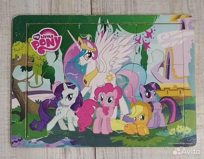 Деревянный пазл My Little Pony 20*28 см