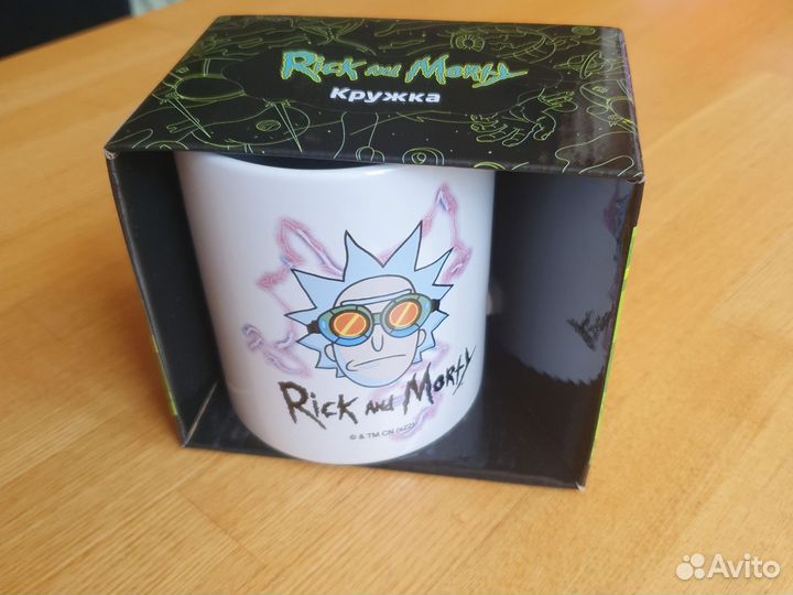 Кружка в подарочной упаковке Рик и Морти