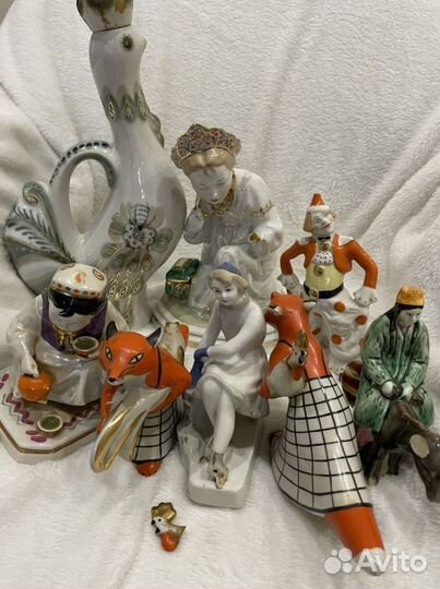 Фарфоровые статуэтки СССР