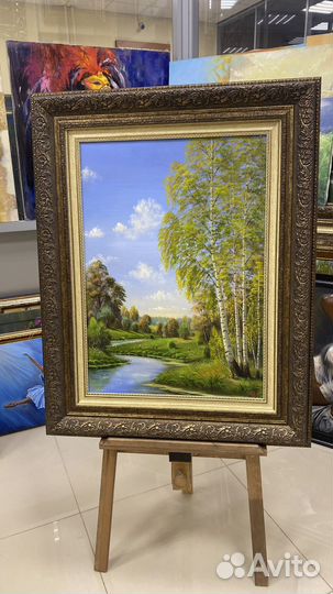 Картина маслом пейзаж 