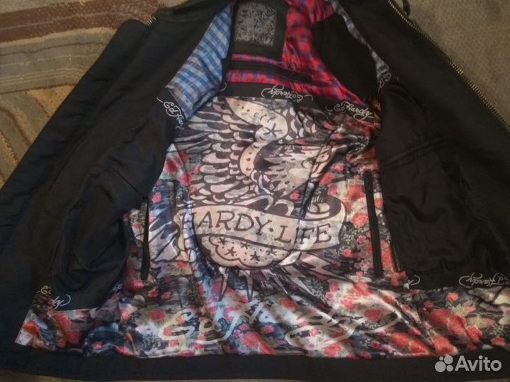 Мотокуртка Эд Харди