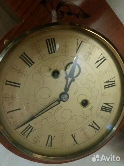 Часы каминные с боем Янтарь (Большие ) 80г СССР