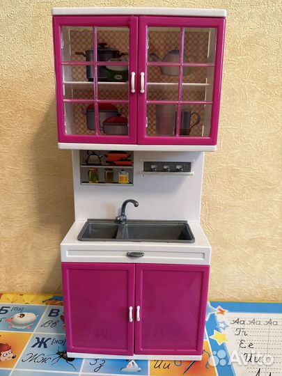Кухня для кукол барби