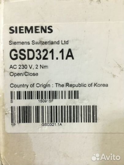 Привод siemehs GSD321.1A