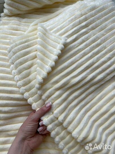 Плюшевый плед новый