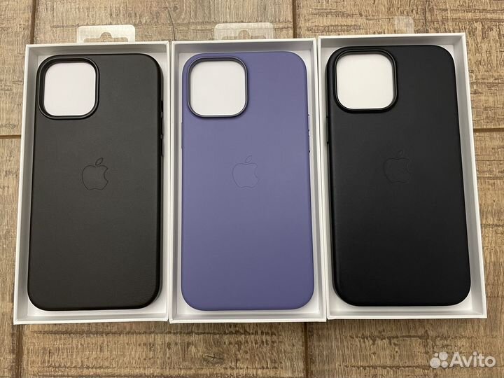 Чехол Magsafe кожа iPhone 12/13 Pro Max оригинал