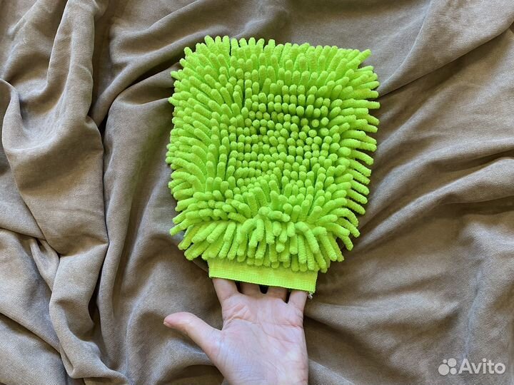 Салфетка-варежка тряпка для уборки