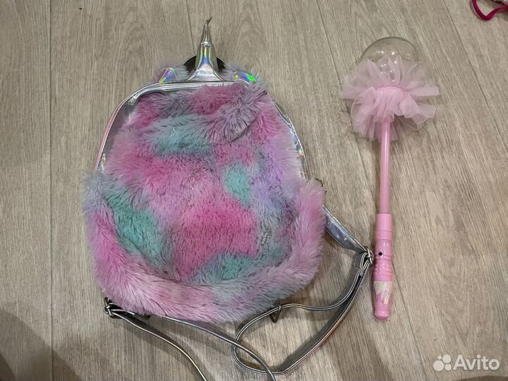 Десткий рюкзак единорог