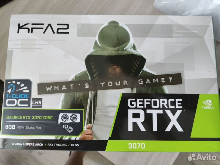 Видеокарта rtx 3070