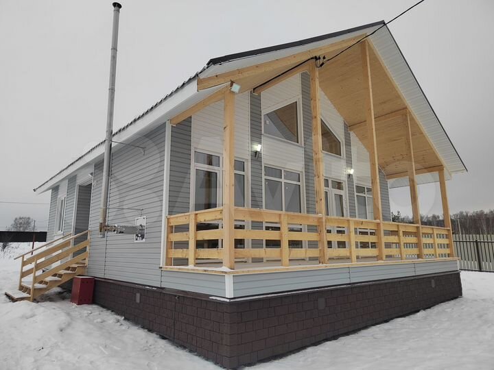 Дом 123 м² на участке 10,5 сот.