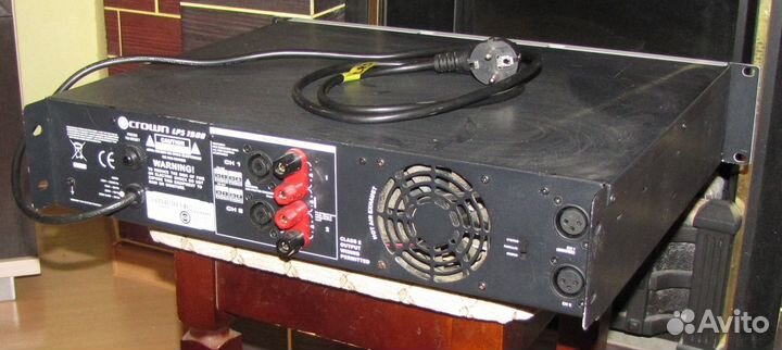 Усилитель звука 800W Crown LPS-1500 Pro Stereo