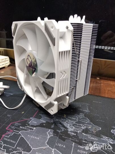 Кулер для процессора WB 4A, жид. металл