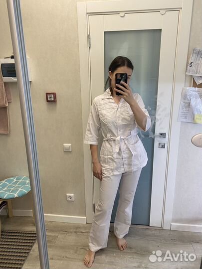 Медицинский халат женский 46