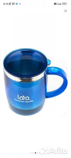 Термо кружка 400 мл с крышкой