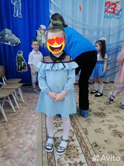 Платье для девочки 86