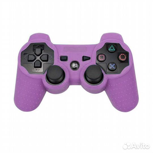 Силиконовый чехол для Dualshock 3 (фиолетовый)