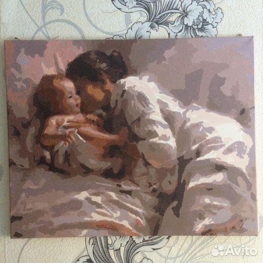 Картины : Дети, Материнство (на холсте с подрамник