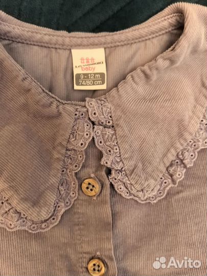 Платье вельветовое lc Waikiki 74/80