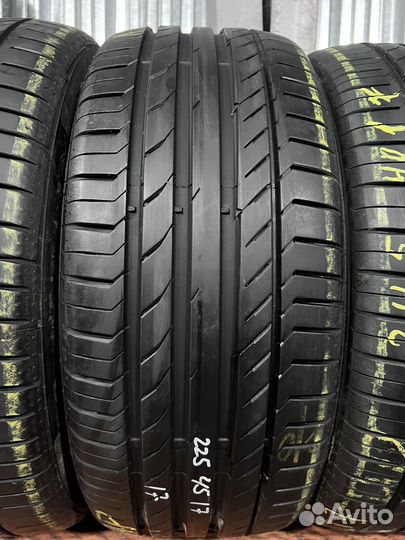 Continental ContiSportContact 5 245/40 R17 и 225/45 R17 91Y