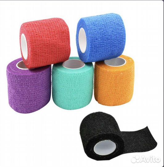Бинт бандажный (цвета разные)