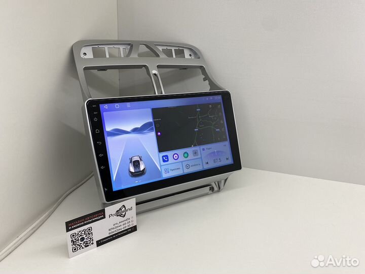 Android магнитола Peugeot 307 2001-2011 3/32GB