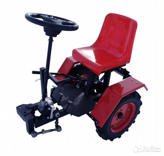 Адаптер задний с рулем ам-3 для мотоблока