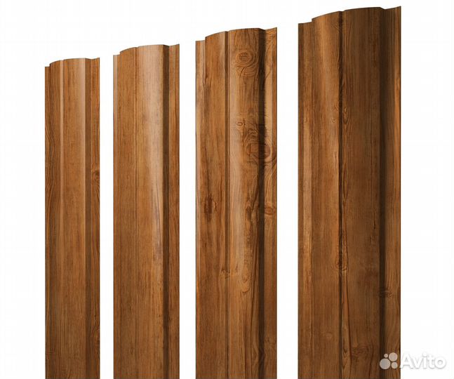 Штакетник металлический 6 форм