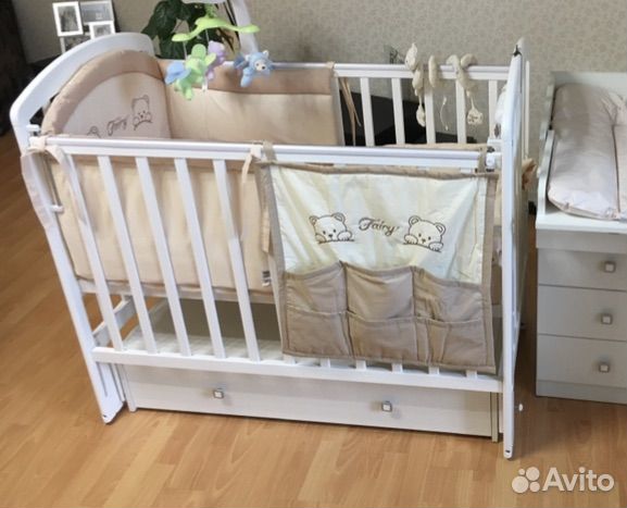 Бортики на кроватку