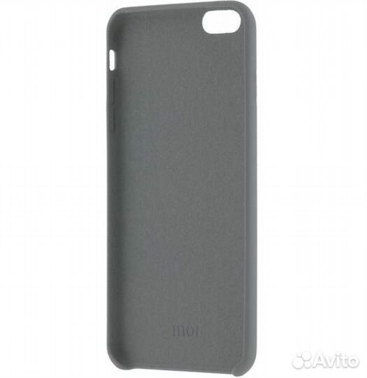 Чехол (под кожу) на iPhone 6 Plus, 6S Plus (black)