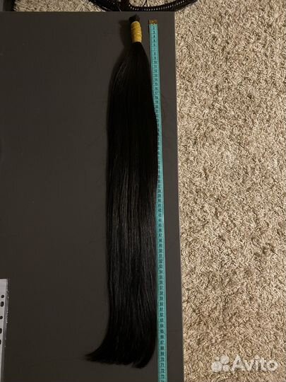 Волосы для наращивания 70см 1б