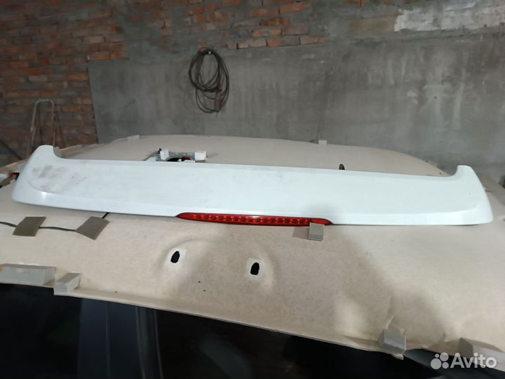 Спойлер хундай Солярис хэтчбек