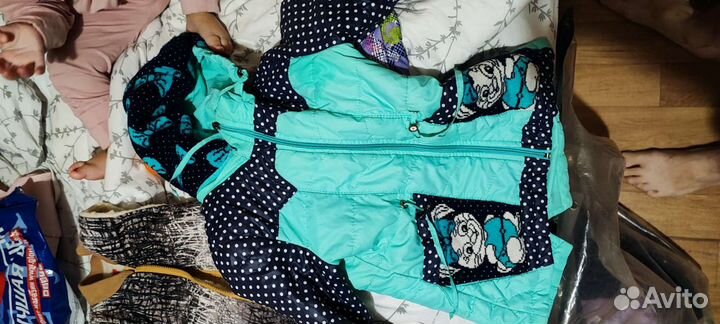 Вещи пакетом от 80 размера на девочку