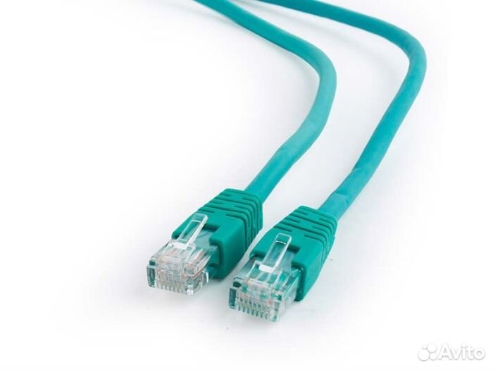 Патч-корд UTP Cablexpert PP6U-1M/G кат.6 1м лито