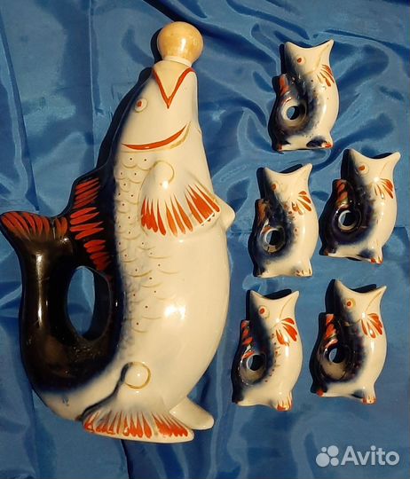 Фарфоровые рыбки СССР