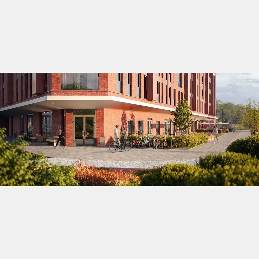 1-к. апартаменты, 39,5 м², 9/15 эт.
