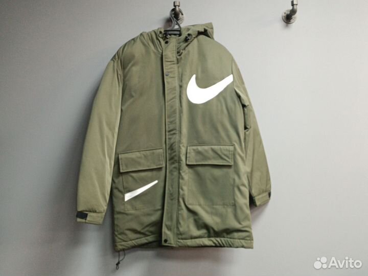 Парка зимняя Nike green