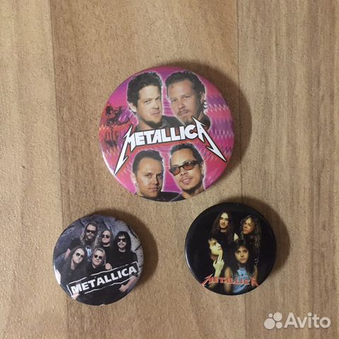 Значки Metallica