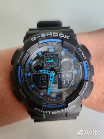 Часы наручные Casio G-Shok ga-100-1a2