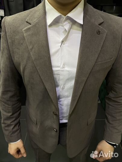 Вельветовый костюм мужской