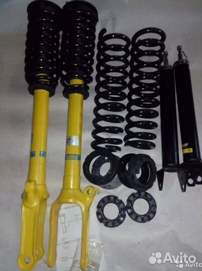 Комплект для перехода с пневмы на пружины